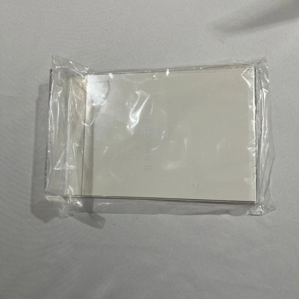 Hobby Lobby Acrylic Sign Holder Set 10pc 4x6 Clear Slant Back Table Top Frame